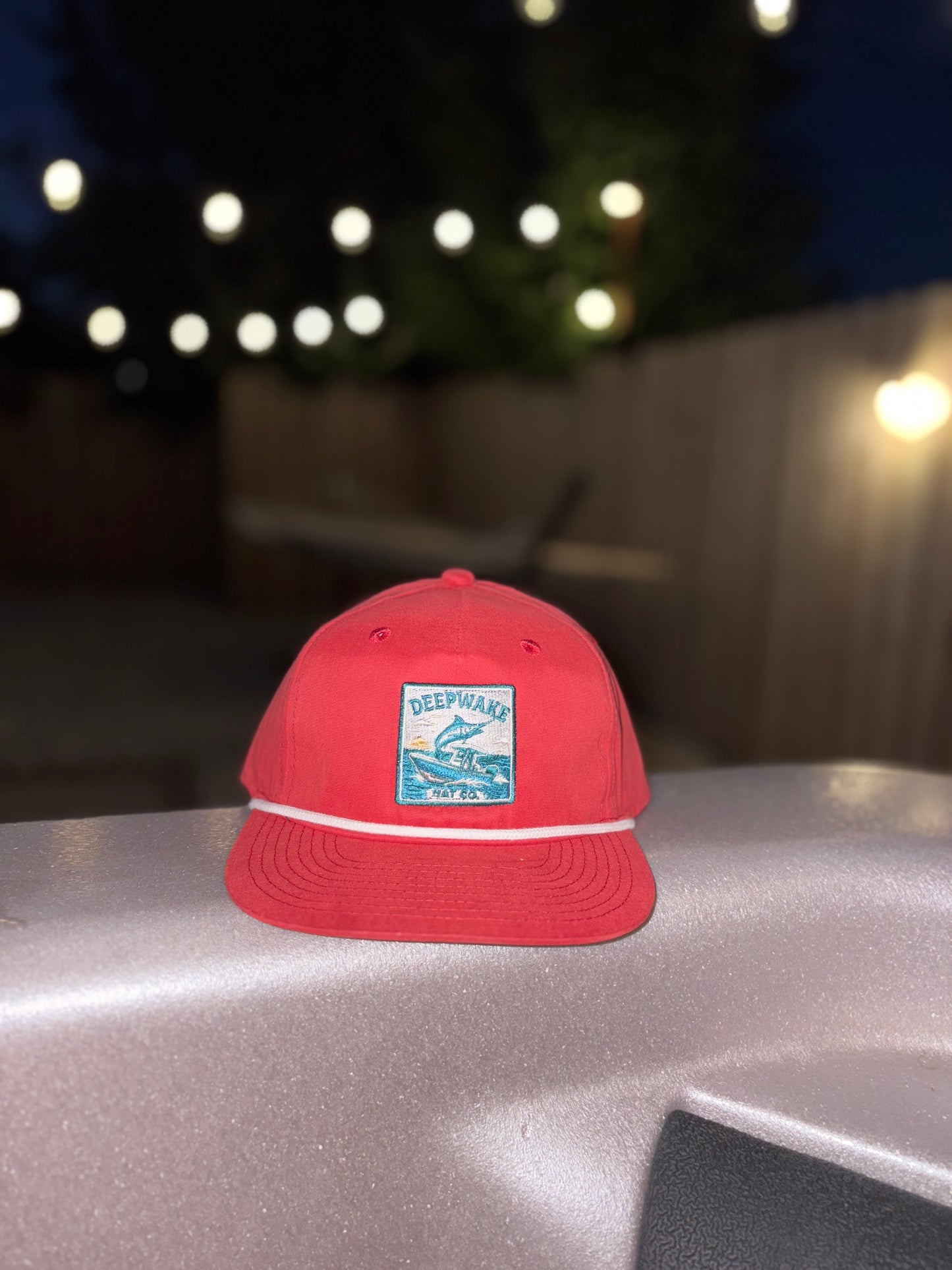 Red- Offshore Catch Rope Hat