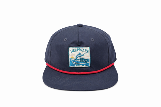 Navy Blue- Offshore Catch Rope Hat