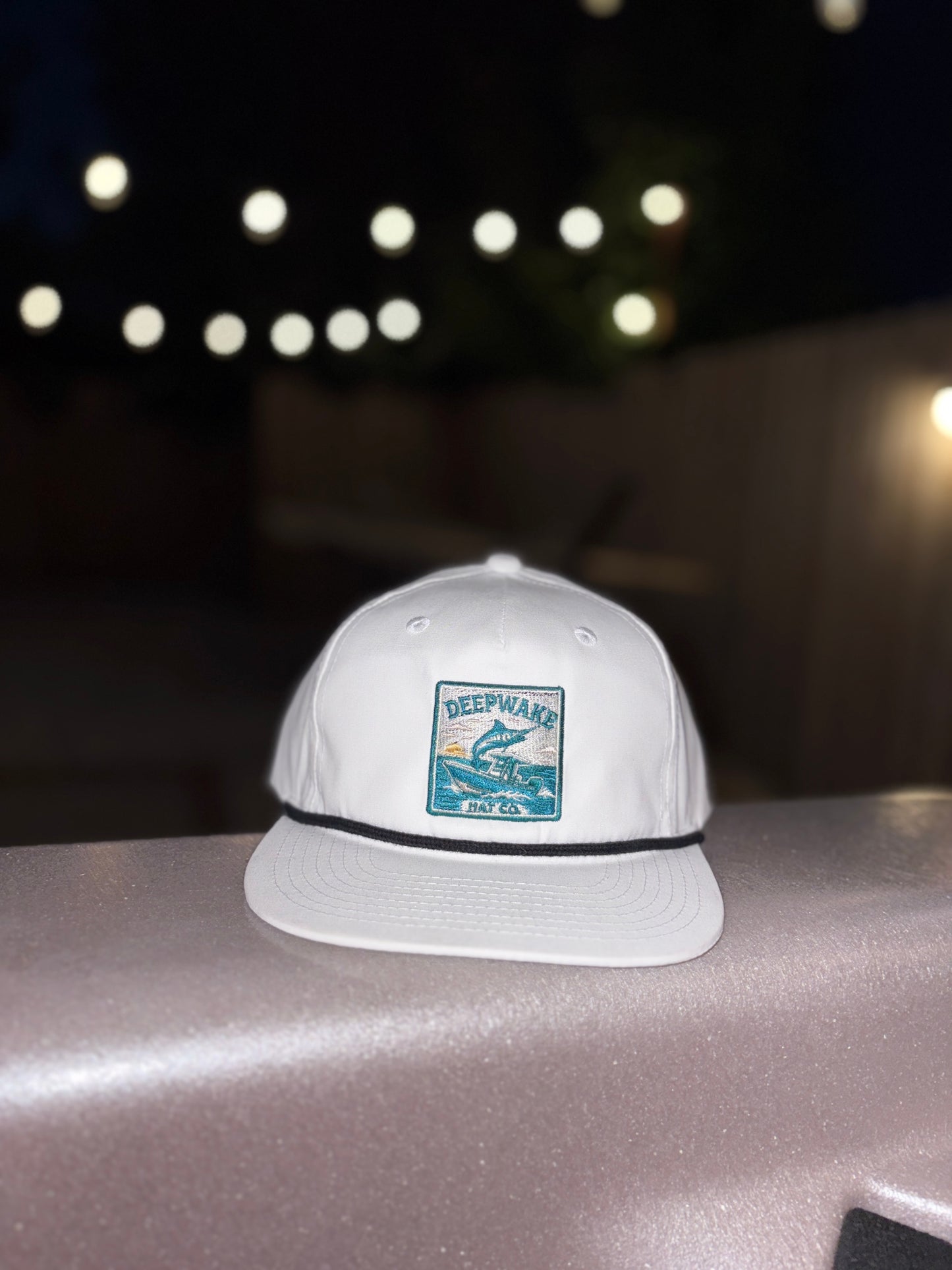 White- Offshore Catch Rope Hat