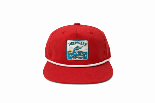 Red- Offshore Catch Rope Hat