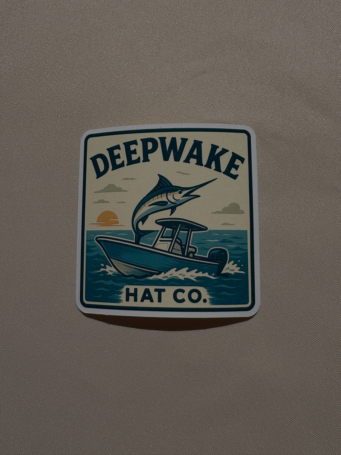 Deepwake Hat Co. Stickers