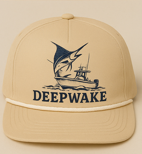 Beige- Offshore Catch Rope Hat