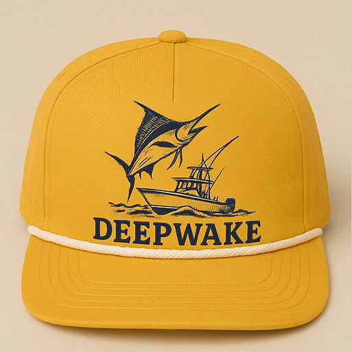 Mustard- Offshore Catch Rope Hat